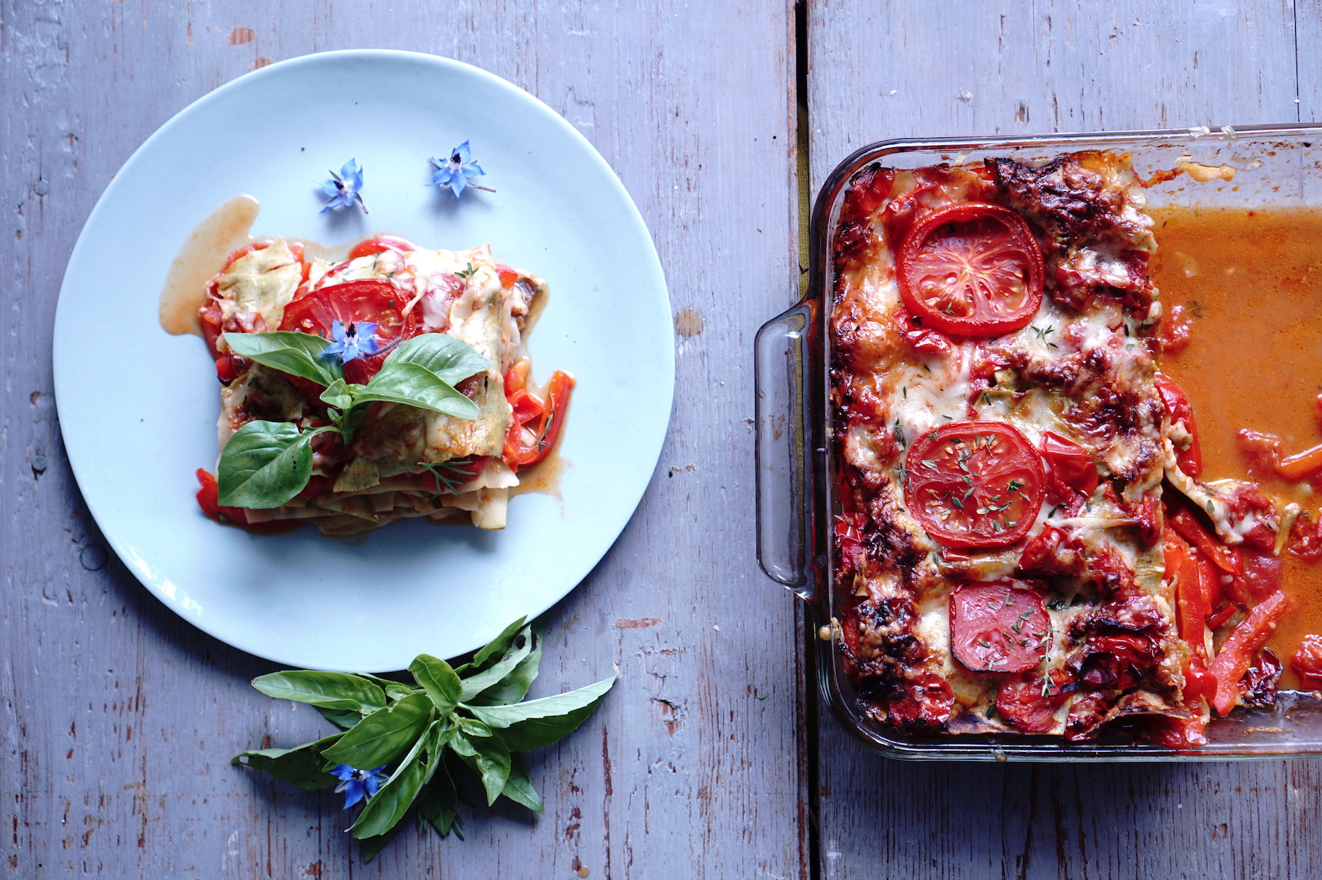 Gemüselasagne aus dem Sommergarten | DSC07646.JPG