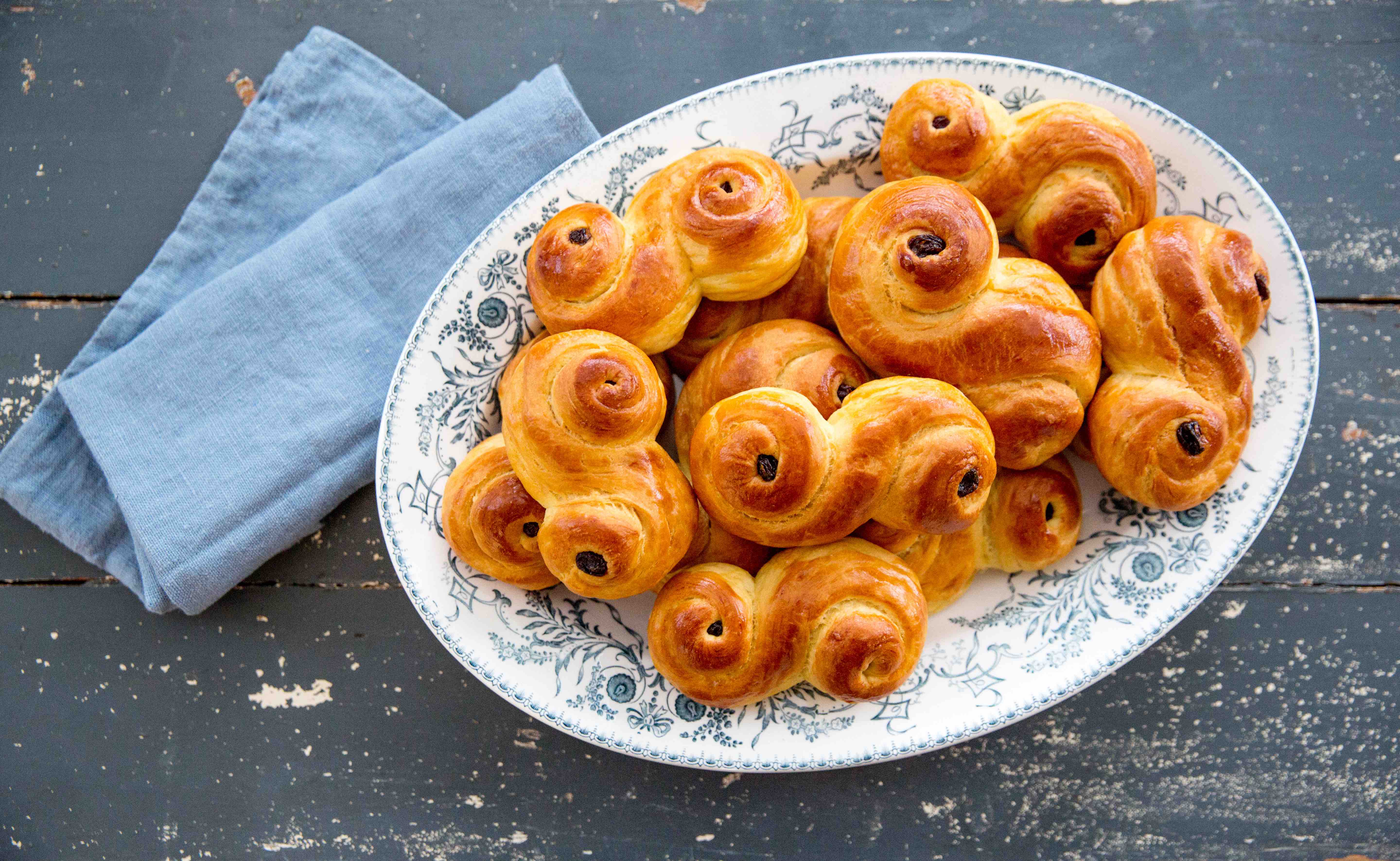 Theresas Küche - Schwedische Lussekatter