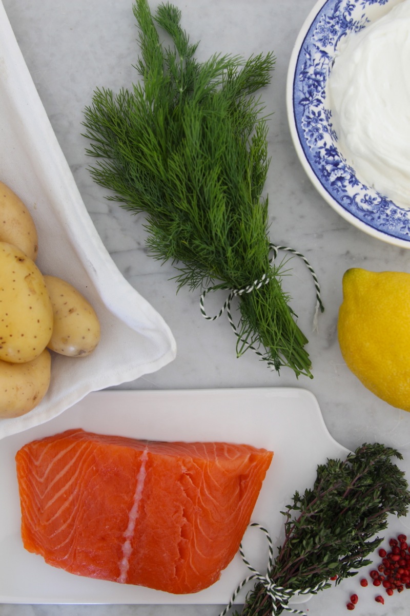 Honig-Thymian-Lachs im Pergamentpapier mit Pellkartoffeln und Zitronenquark | IMG_8169.JPG