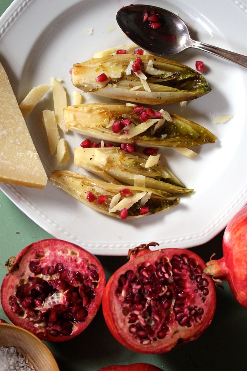 Karamellisierter Wintersalat mit Parmesanstreifen und Granatapfel | IMG_7946.JPG