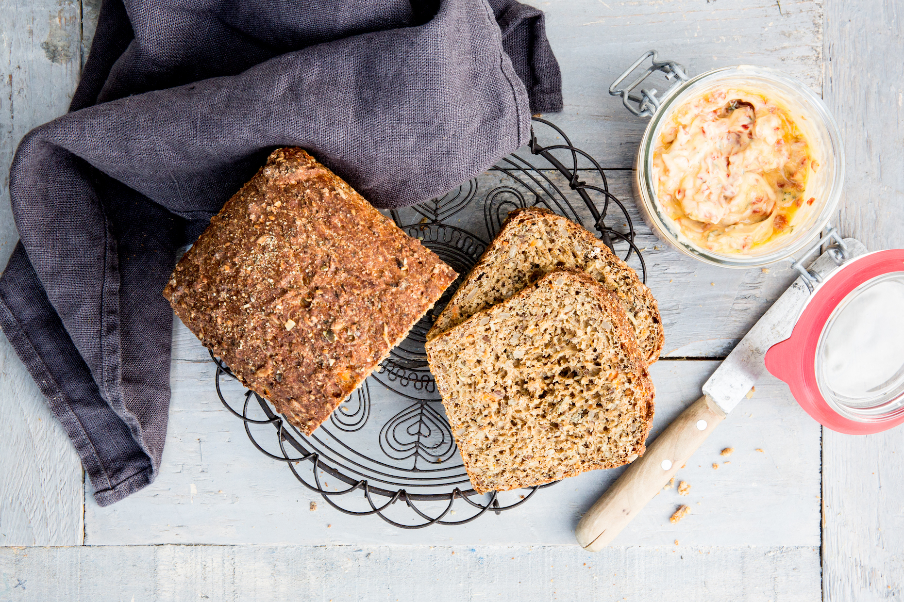 Theresas Küche - Dinkel-Möhren Brot